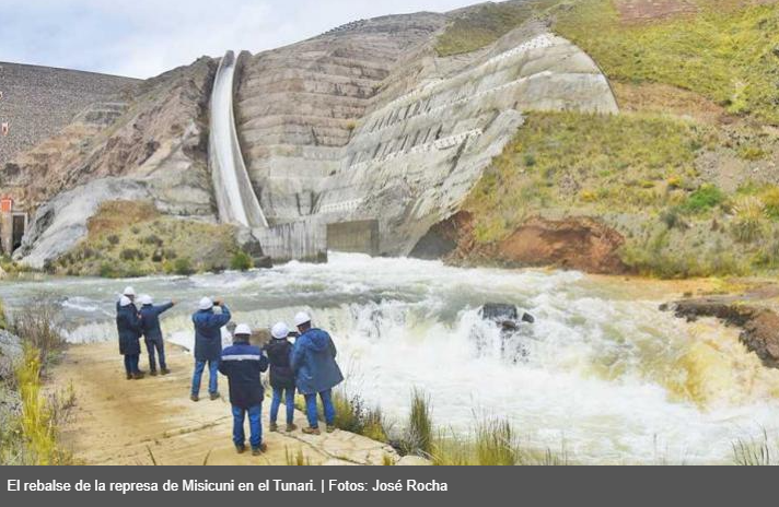 Rebalse garantiza agua hasta 2026 - Misicuni